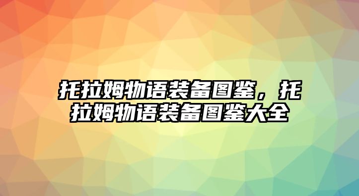 托拉姆物語(yǔ)裝備圖鑒，托拉姆物語(yǔ)裝備圖鑒大全