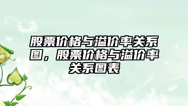 股票價格與溢價率關系圖，股票價格與溢價率關系圖表