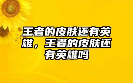 王者的皮膚還有英雄，王者的皮膚還有英雄嗎