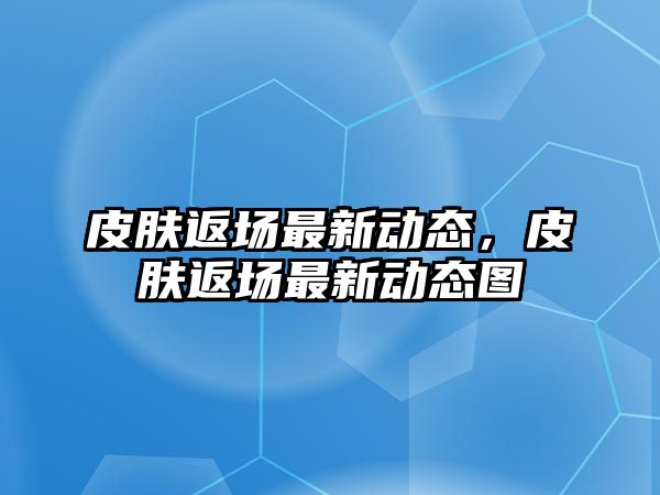 皮膚返場最新動態，皮膚返場最新動態圖